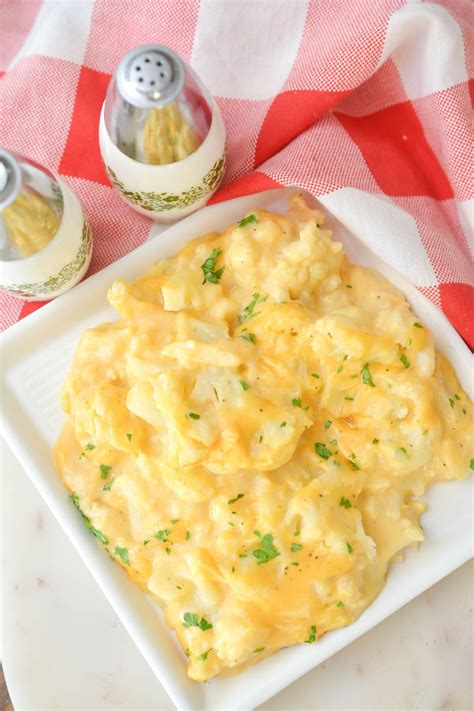 Baked Cauliflower Mac and Cheese - Sweet Pea's Kitchen