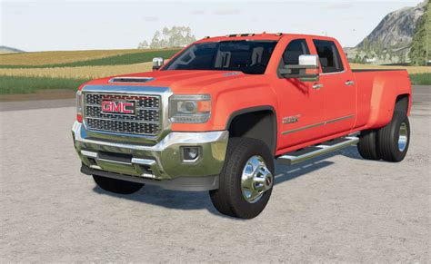 FS19 GMC Sierra 3500 HD Denali Crew Cab 2015 - Farming Simulator 17 mod ...