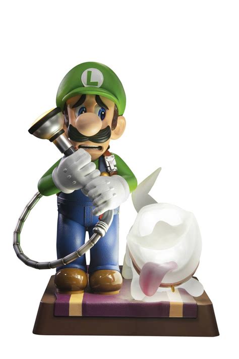 Luigis Mansion 3 Luigi and Polterpup 9-Inch PVC Statue - Comic Spot