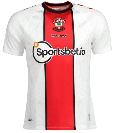 New Southampton Home Kit 22-23 | Saints FC Hummel Shirt with Geometric ...