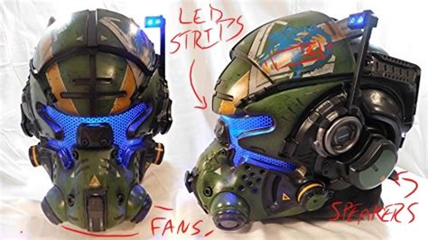 Titanfall 2 Jack Cooper Helmet with LED / Cosplay Helmet / Pilot Jack ...