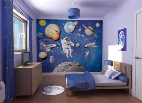 Paint Ideas for Your Kid’s Room | Space themed bedroom, Kids room ...