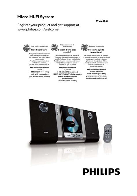 Philips Micro Hi-Fi System - User manual - ENG