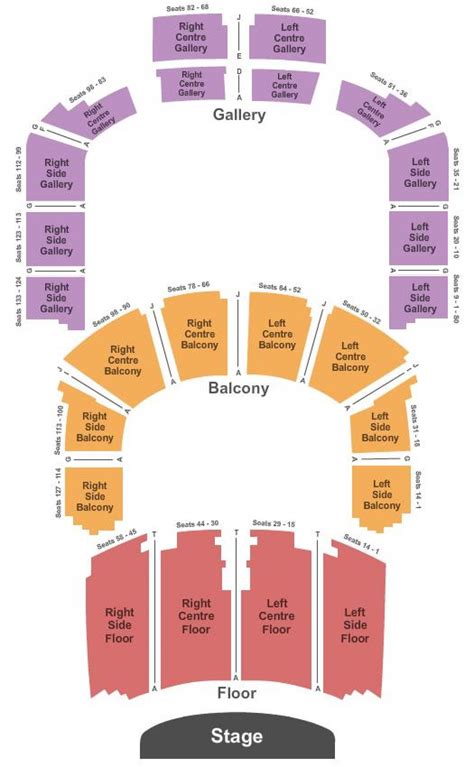 Massey Hall map - Map of Massey Hall (Canada)