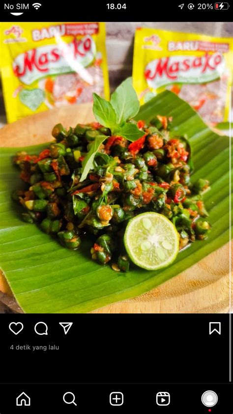 Resep PENCOK KACANG PANJANG - Dapur Umami