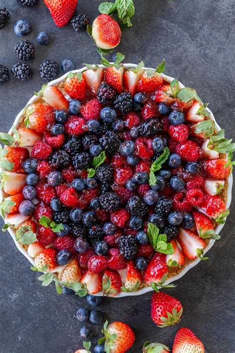 Fresh Fruit Tart (Crazy Good) - Momsdish