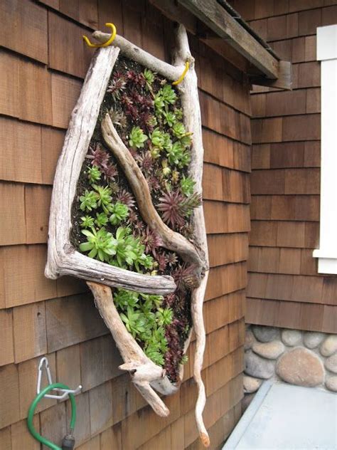 Creative DIY Gardening Idea # 31: Vertical Wall Garden — The Lovely Plants