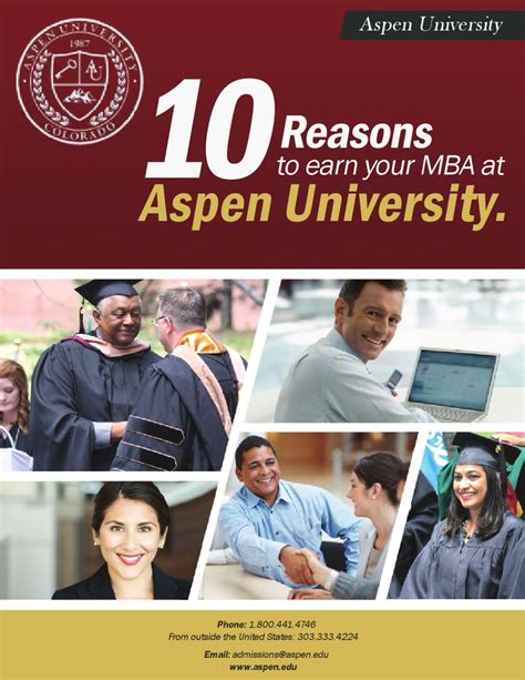 Aspen MBA Brochue by Aspen University - Issuu