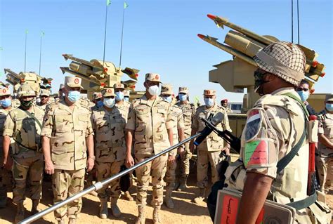 Lt Gen. Mohamed Farid Observes the First Phase of War Readiness ...