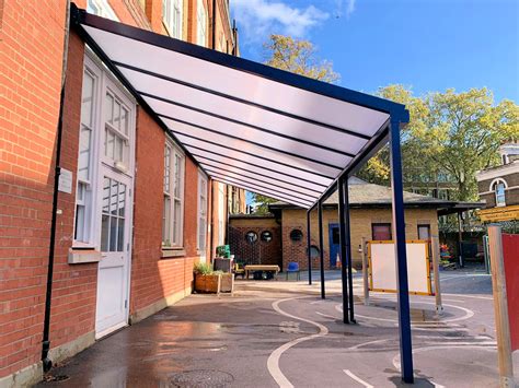 Wyvil Primary School, Lambeth - Wall Mounted Canopy