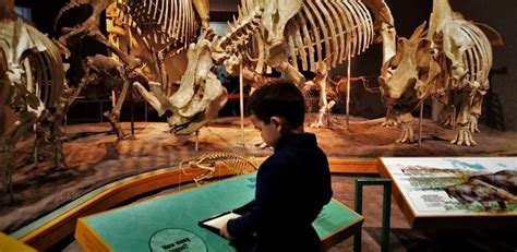 T-Rex in entry of Denver Museum of Science and Nature - 2TravelDads