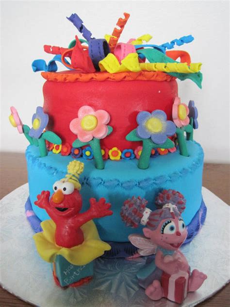 Elmo and Abby Cadabby - Cake by Special Occasions - - CakesDecor