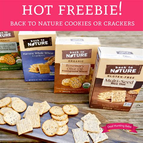 Hot! Free Full-Sized Back to Nature Cookies or Crackers! - Deal Hunting ...