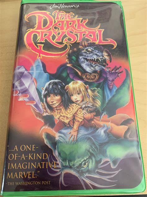 Excited to share this item from my #etsy shop: The Dark Crystal VHS ...