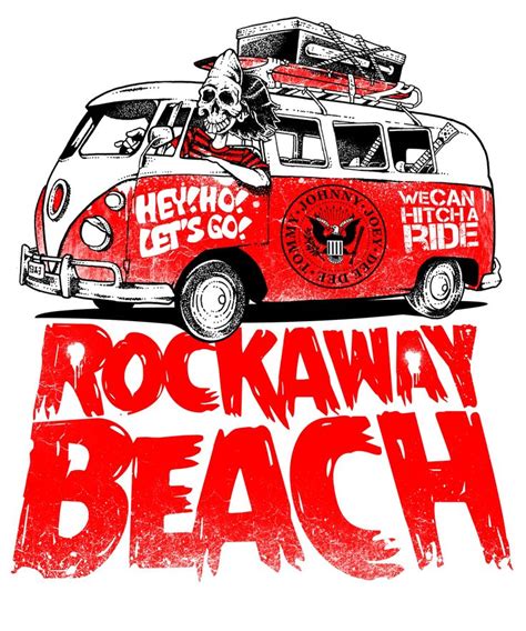 ROCKAWAY BEACH - RAMONES SERIE | Ideias de gravura, Rock clássico ...