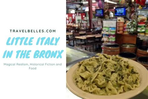 Little Italy in the Bronx: Magical Realism, Historical Fiction and Food ...