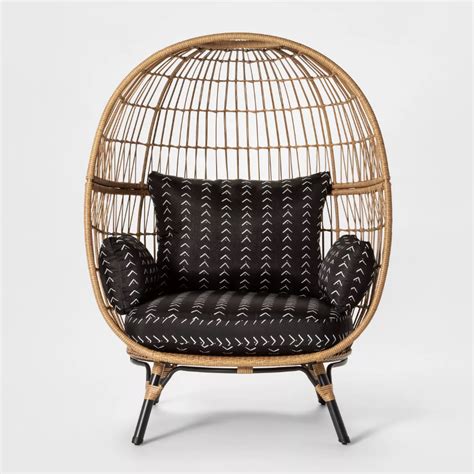 Southport Patio Egg Chair - Linen - Opalhouse™ | Wicker patio chairs ...