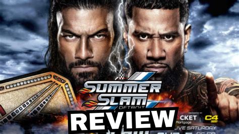 Summer Slam 2023 - REVIEW!! - YouTube