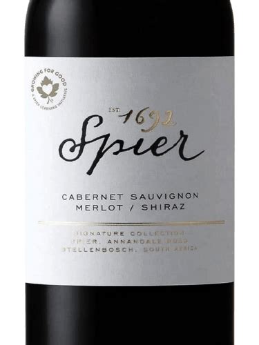 Spier Signature Cabernet Sauvignon - Merlot - Shiraz | Vivino United States