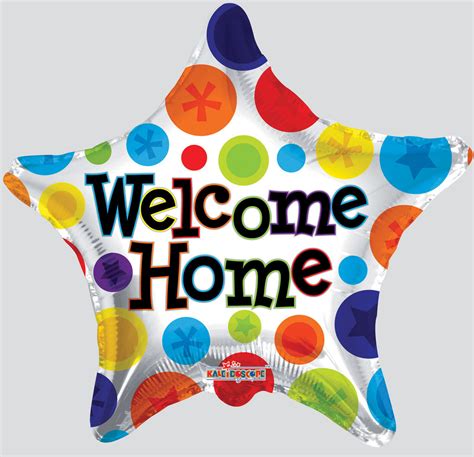 Welcome Home Foil Balloon