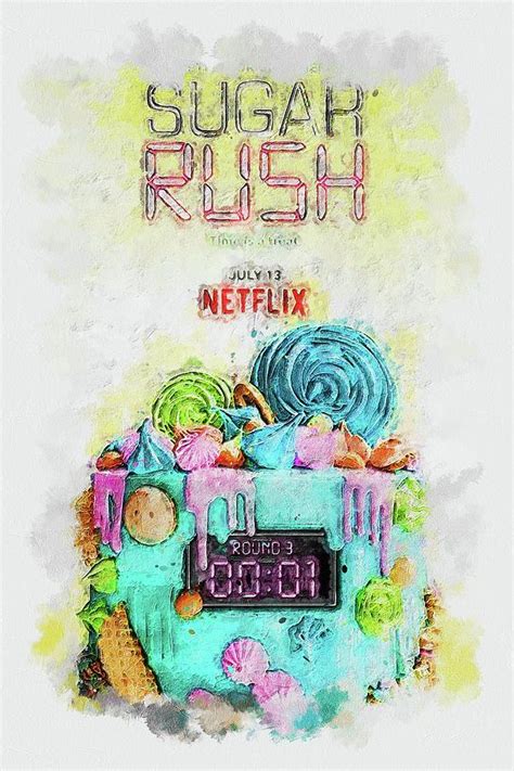 TV Show Sugar Rush Digital Art by Garett Harold - Fine Art America