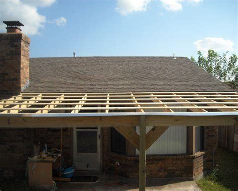 How to Build a Patio Cover With a Corrugated Metal Roof | Building a patio, Corrugated metal ...