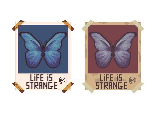 The Butterfly Effect - Life is Strange. @ PixelJoint.com