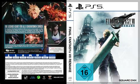 Final Fantasy VII Remake box-art PS5 (fanmade) DE by AldasorLP on ...