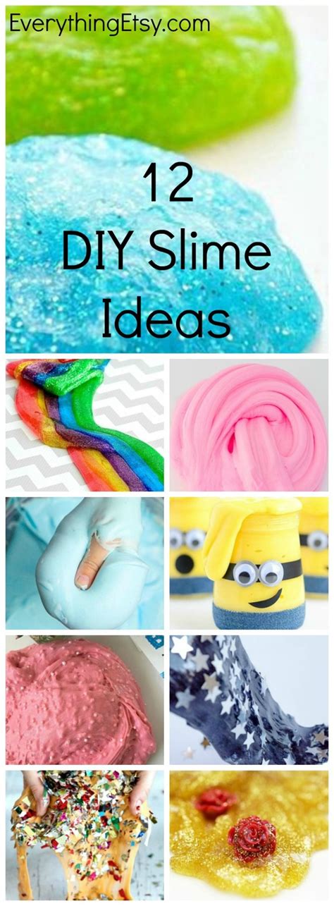 12 DIY Slime Ideas - Super Cool Recipes - EverythingEtsy.com