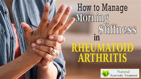 How to Manage Morning Stiffness in Rheumatoid Arthritis?