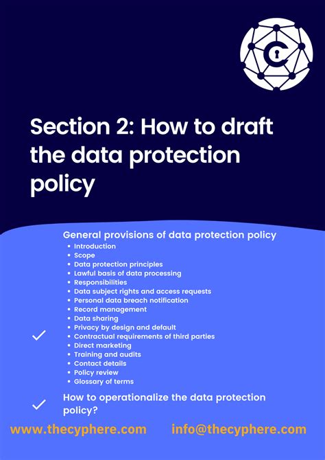 How To Write A GDPR Data Protection Policy? Free Template