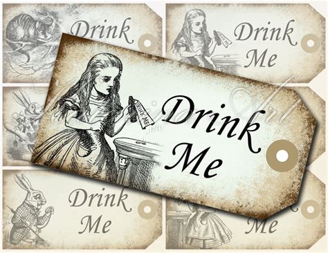 Drink Me Printable - Printable Word Searches