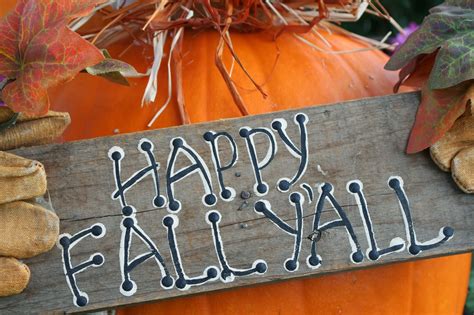 MarvinsDaughters: DIY Happy Fall Y'All Pumpkin