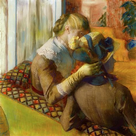 At the Milliner's #8 Painting by Edgar Degas - Fine Art America