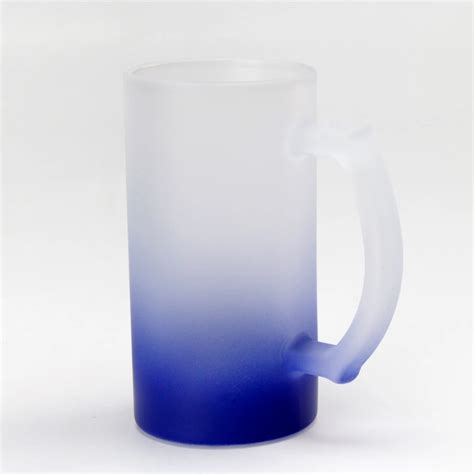 Auplex 16oz Attractive Colorful Customized Personalized Beer Mug Sublimation Beer Glass Clear ...