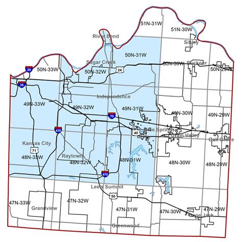 Jackson County Missouri Map - Agatha LaVerne