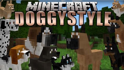 DoggyStyles Minecraft Mod 1.7.10 - Review (10 Breeds of DOGS!) - YouTube