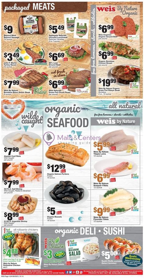 Weis Markets Weekly Ad - sales & flyers specials - MallsCenters