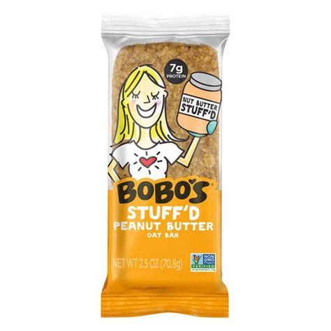 Bobo's Oat Bars Oat Bar - Peanut Butter Filled Chocolate Chip - Case Of ...