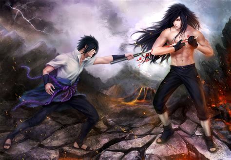 Naruto And Sasuke Vs Madara Wallpapers - Wallpaper Cave