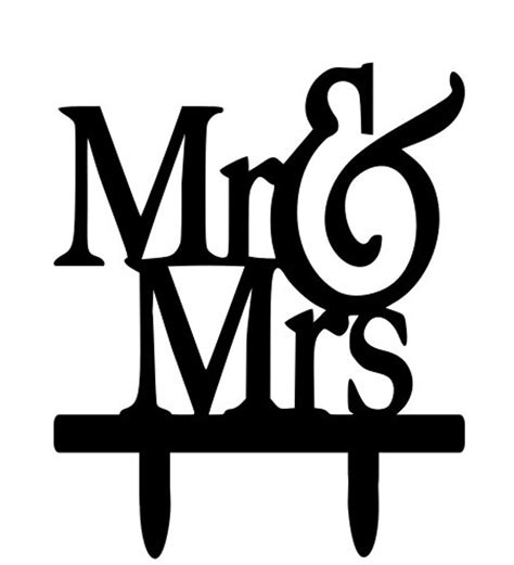 4 Mr and Mrs Wedding Cake Topper Mr & Mrs Cake Topper Mr | Etsy | Mr and mrs wedding, Wedding ...