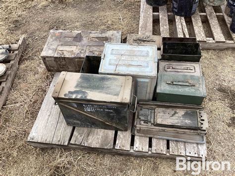 Ammo Storage Boxes BigIron Auctions