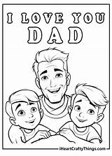 Happy Valentines Day Dad Coloring Pages sketch template