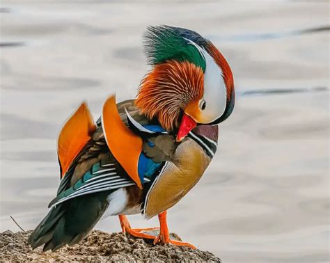 Meet the Mandarin Duck - the most beautiful bird in the world