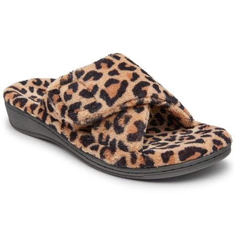 Vionic Women's Relax Slippers Leopard | Laurie's Shoes