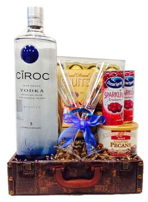 Ciroc Vodka Gift Basket - sendgifts.com