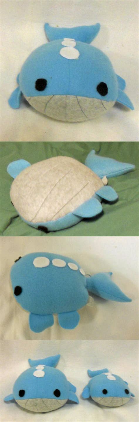 Chibi Wailord Plush by PakajunaTufty on DeviantArt