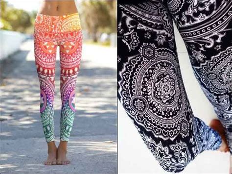 designed leggings is a fad for girls 2016 Trends Outfits, Teen Fashion ...