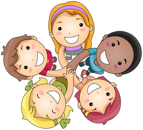 Children Being Kind Clipart | Free download on ClipArtMag