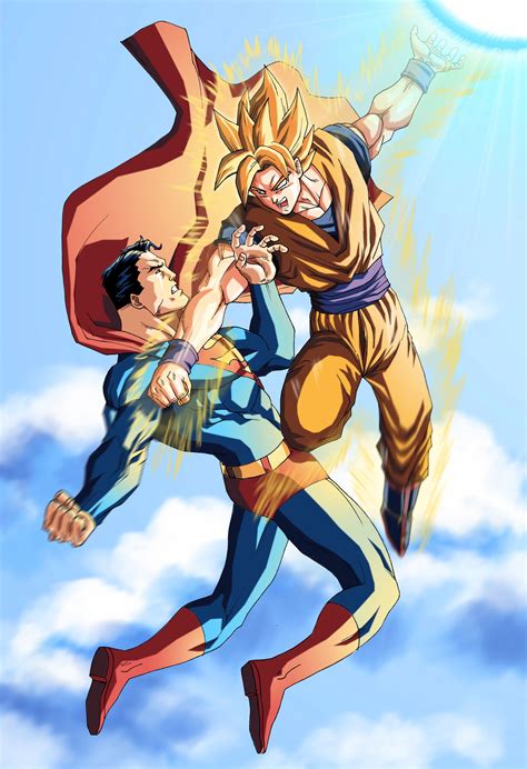 Superman vs Goku (only geeks think of this!